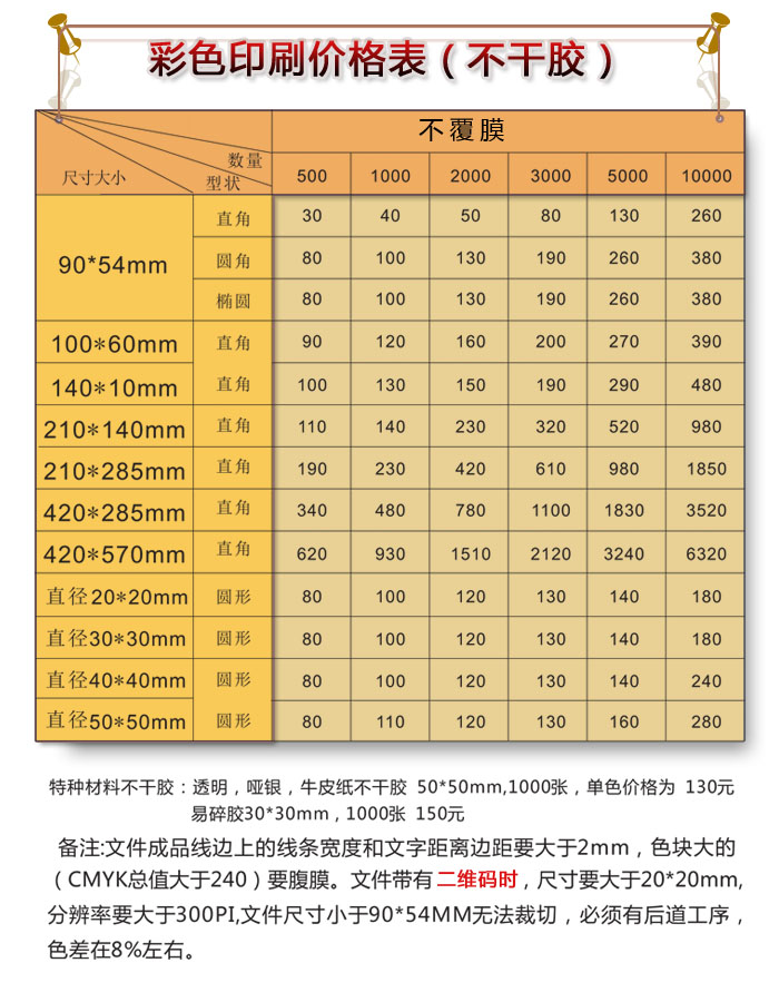 不干胶不腹膜报价